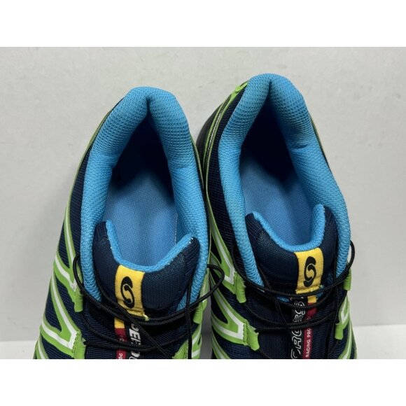 Salomon Speedcross 3 Trail Running Shoes Green Blue Men’s Size 10 328082 - Picture 8 of 8